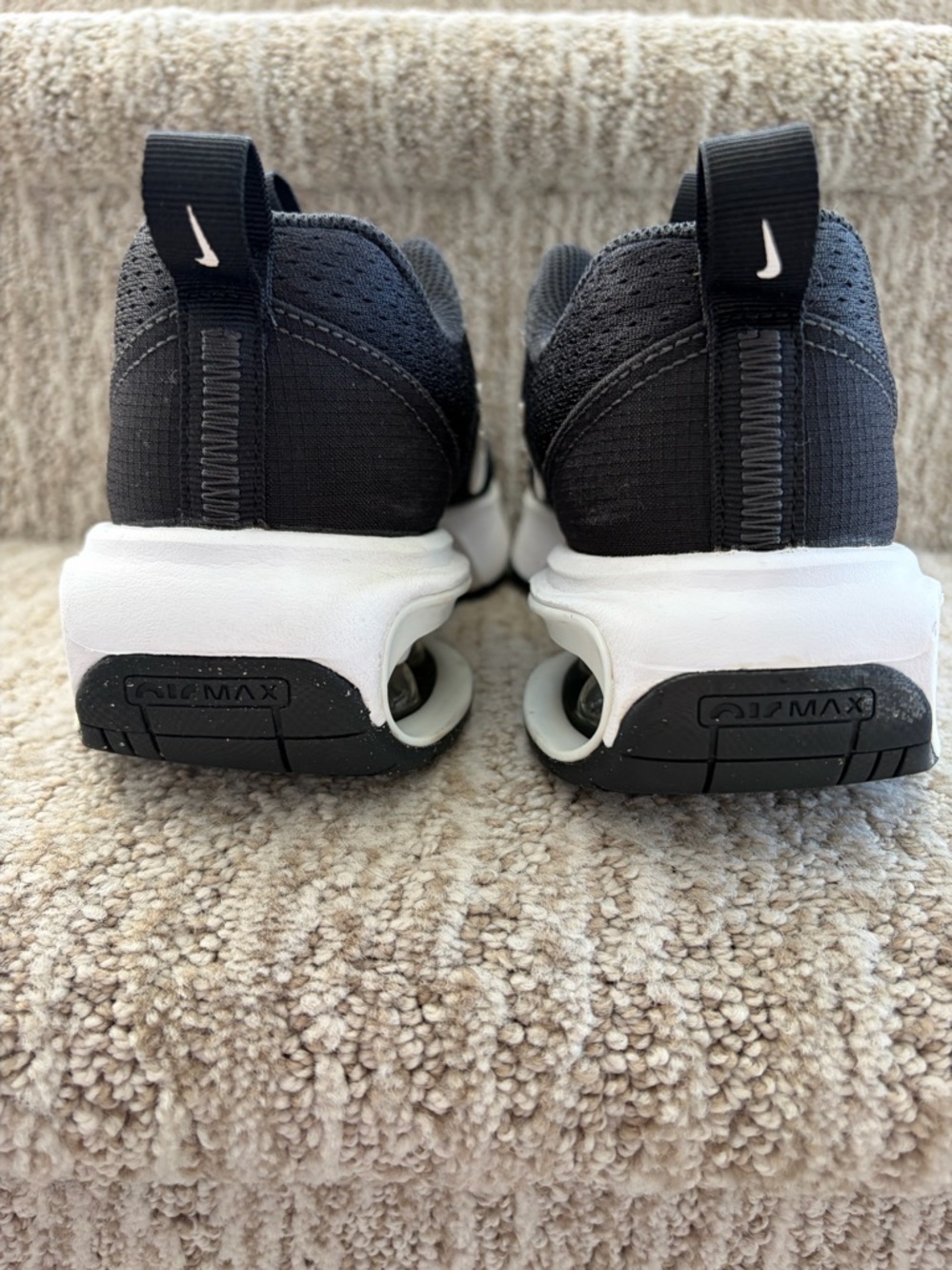 Nike Air Max INTRLK Lite kids' sneakers black and white. Size Boys 3. - Picture 7 of 10